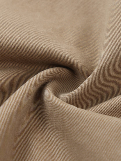 Cotton Elastic-Waist Cargo Pants