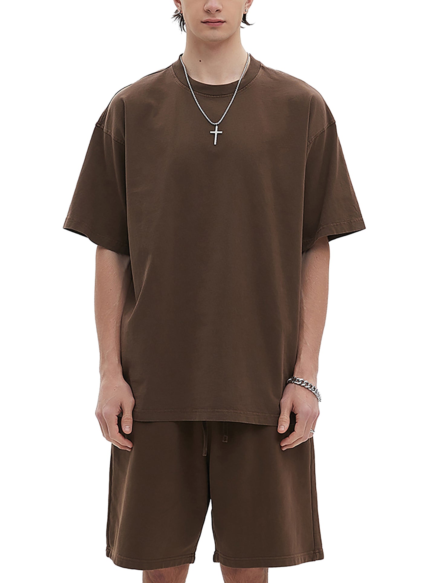 enzyme washed t-shirt