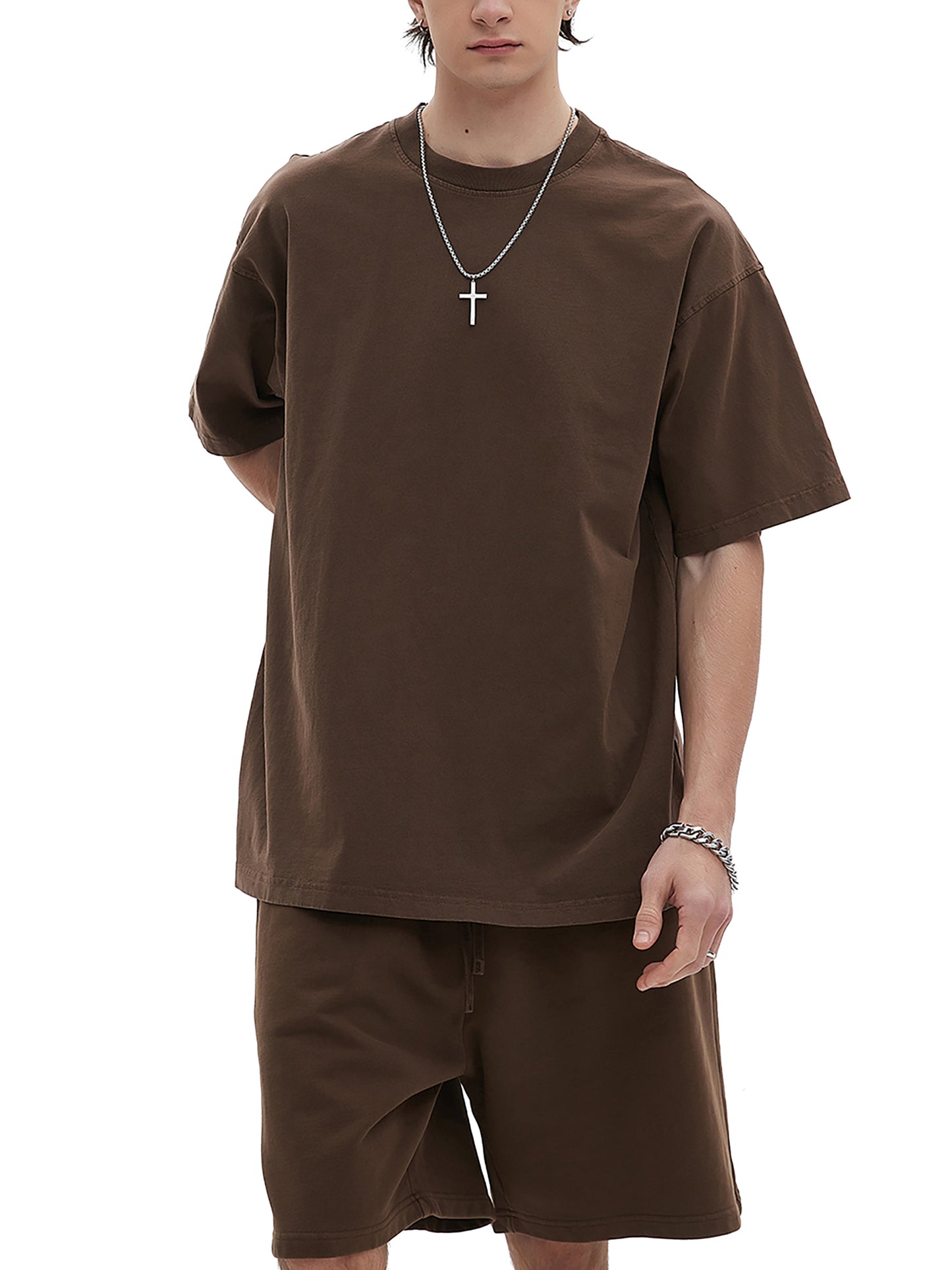 enzyme washed t-shirt