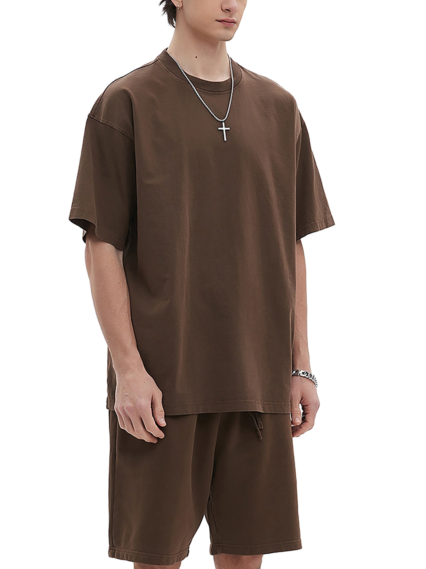 enzyme washed t-shirt