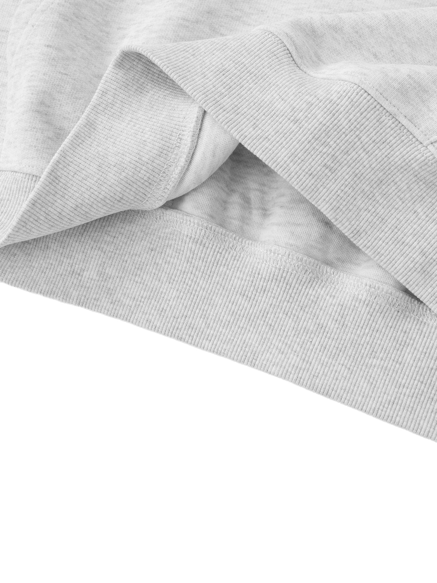 contrast piping raglan hoodie