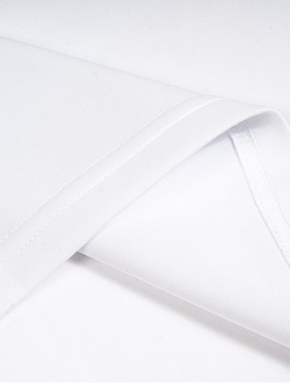 Contrast Lapel Collar Boxy T-Shirt