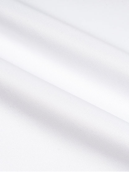 Contrast Lapel Collar Boxy T-Shirt