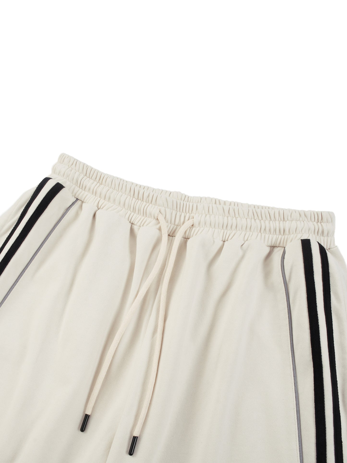 reflection striped straight-leg joggers