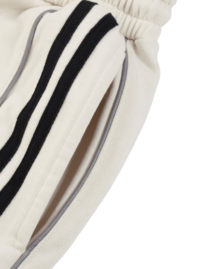 Reflection Striped Straight-Leg Joggers