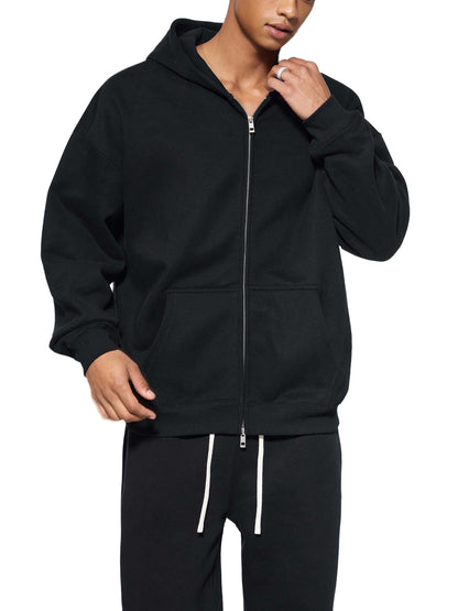 Essential Fleece Zip-Through Hoodie