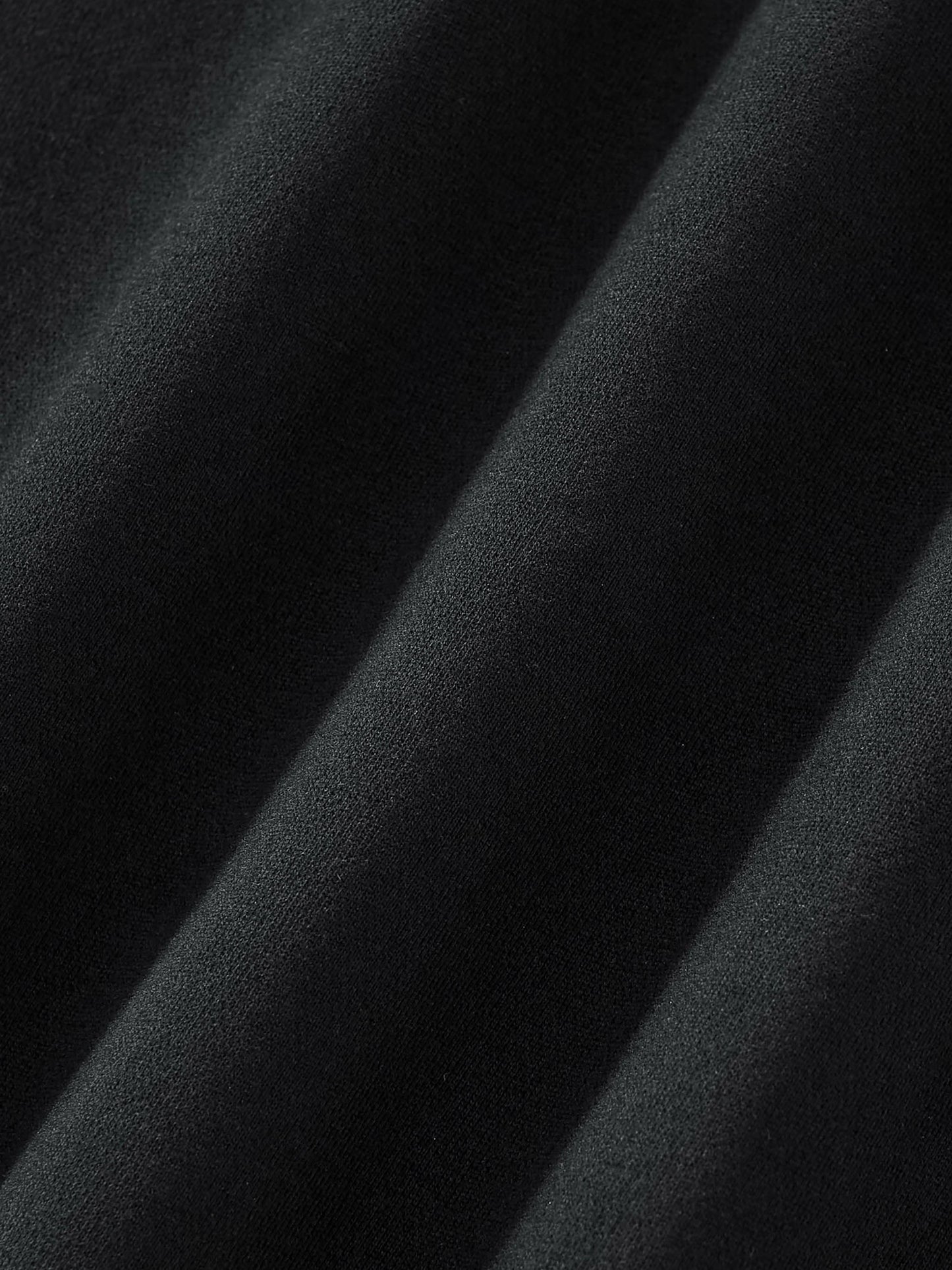 fleece side slit crewneck sweatshirt