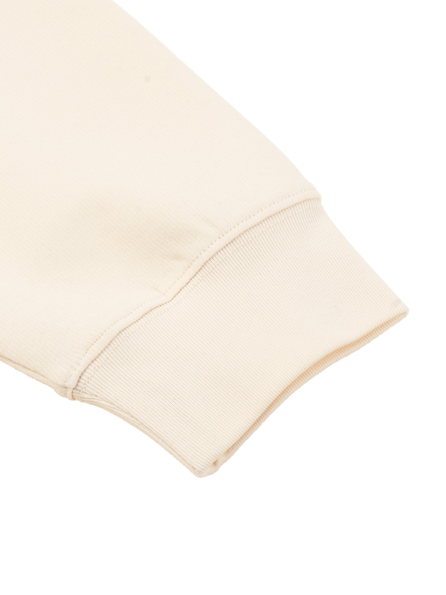 knitted round neck oversize sweatshirt