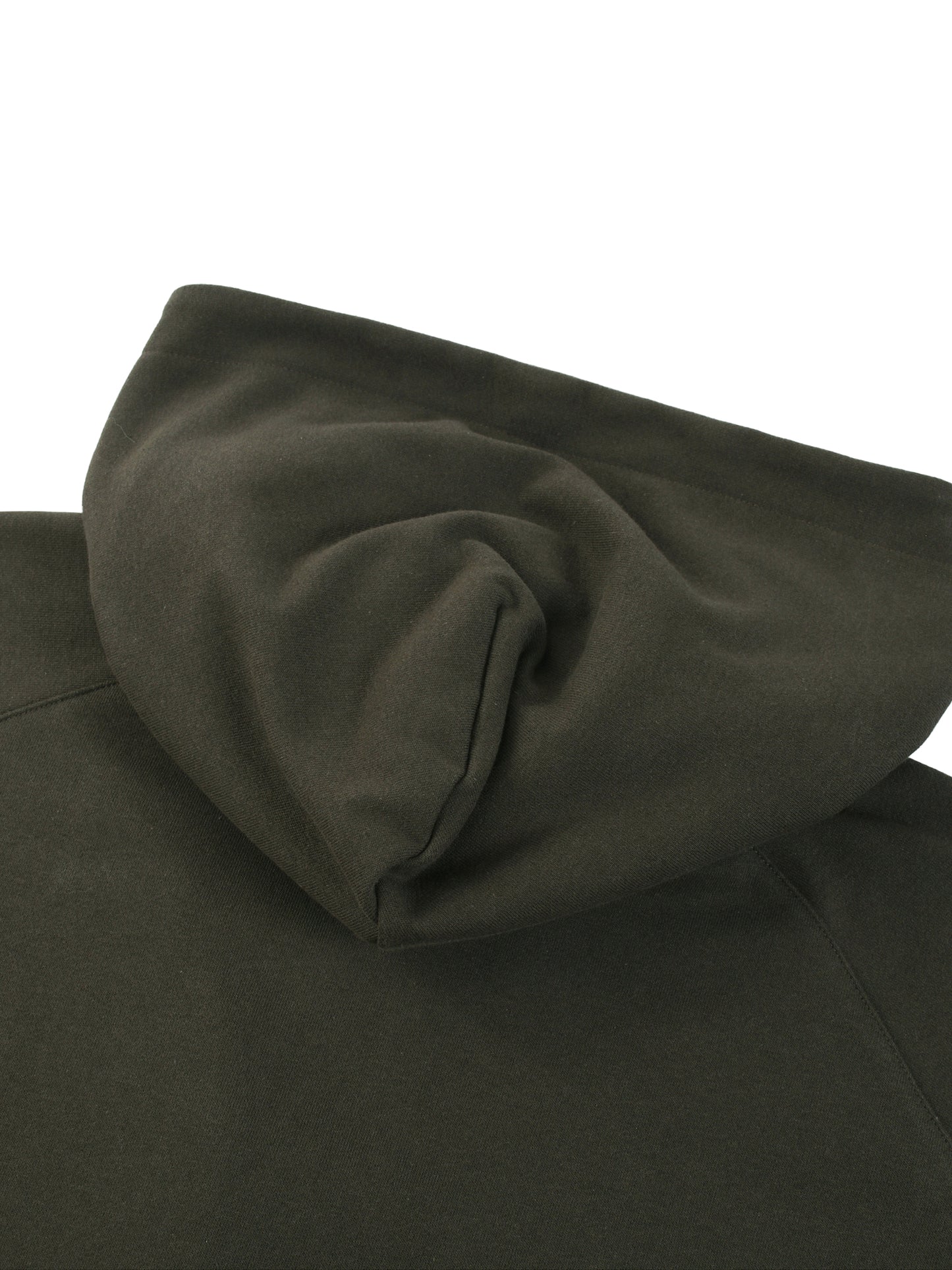 dolman sleeve zip-through fleece  hoodie