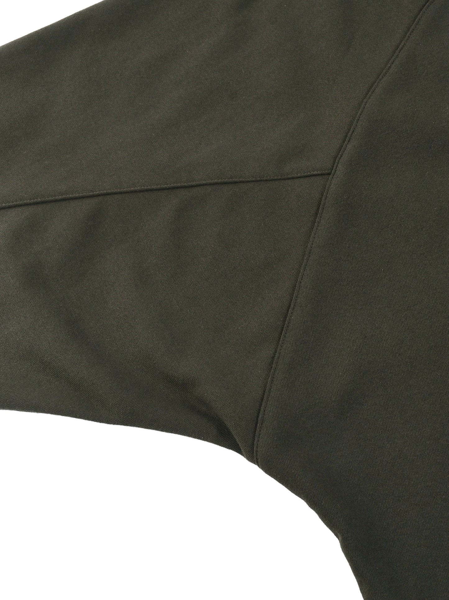 dolman sleeve zip-through fleece  hoodie