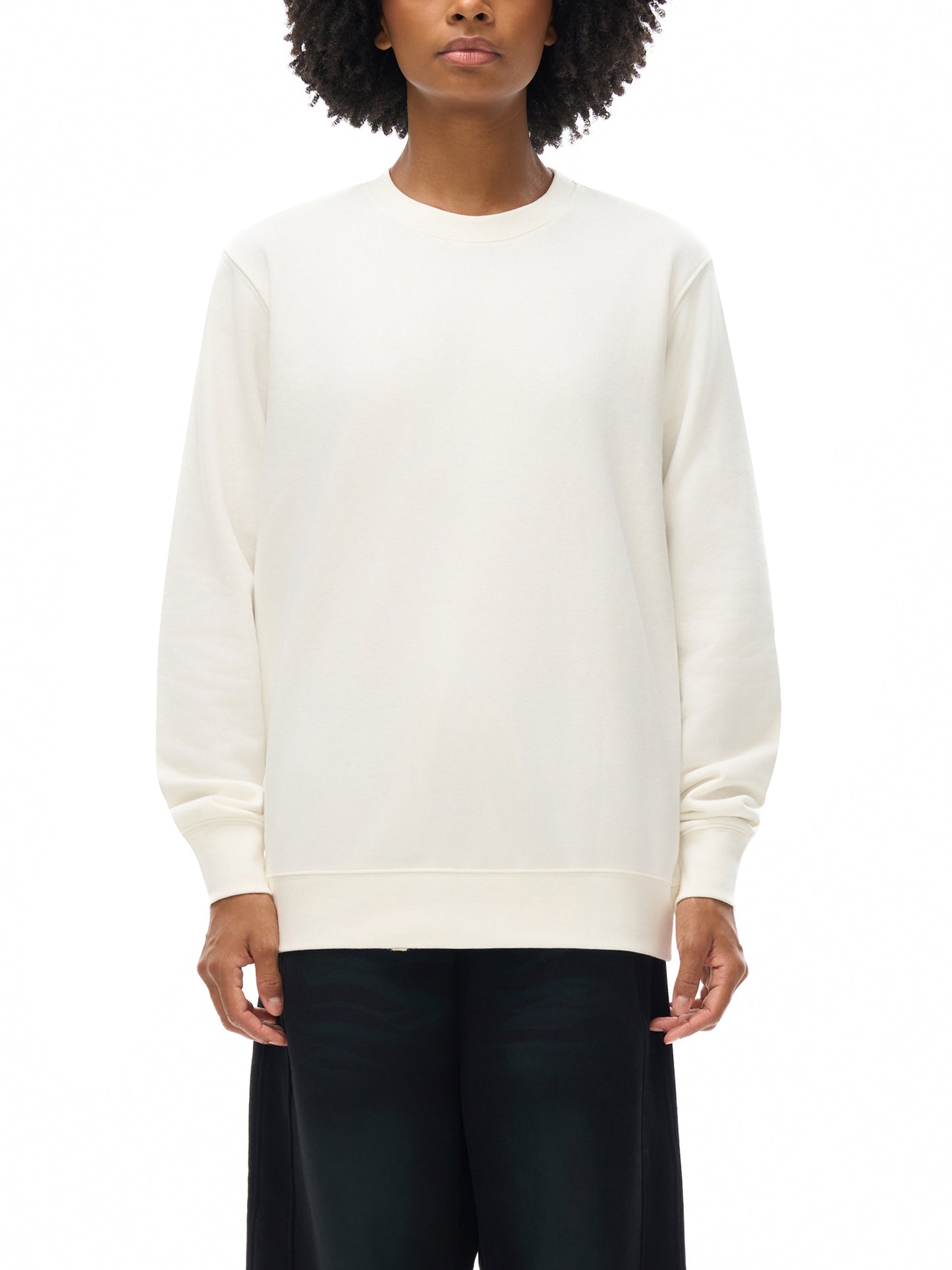 essential heavyweight crewneck  sweatshirt