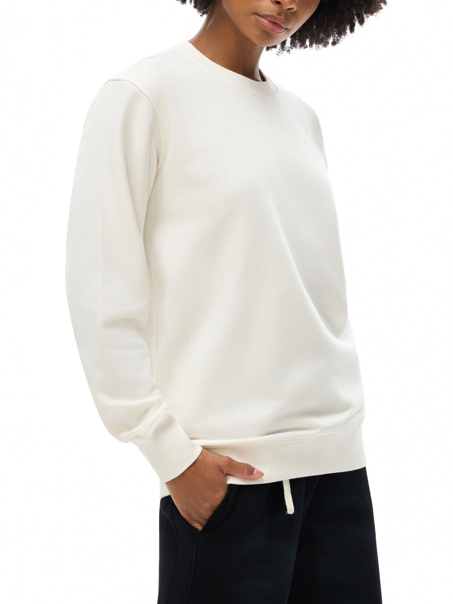 essential heavyweight crewneck  sweatshirt