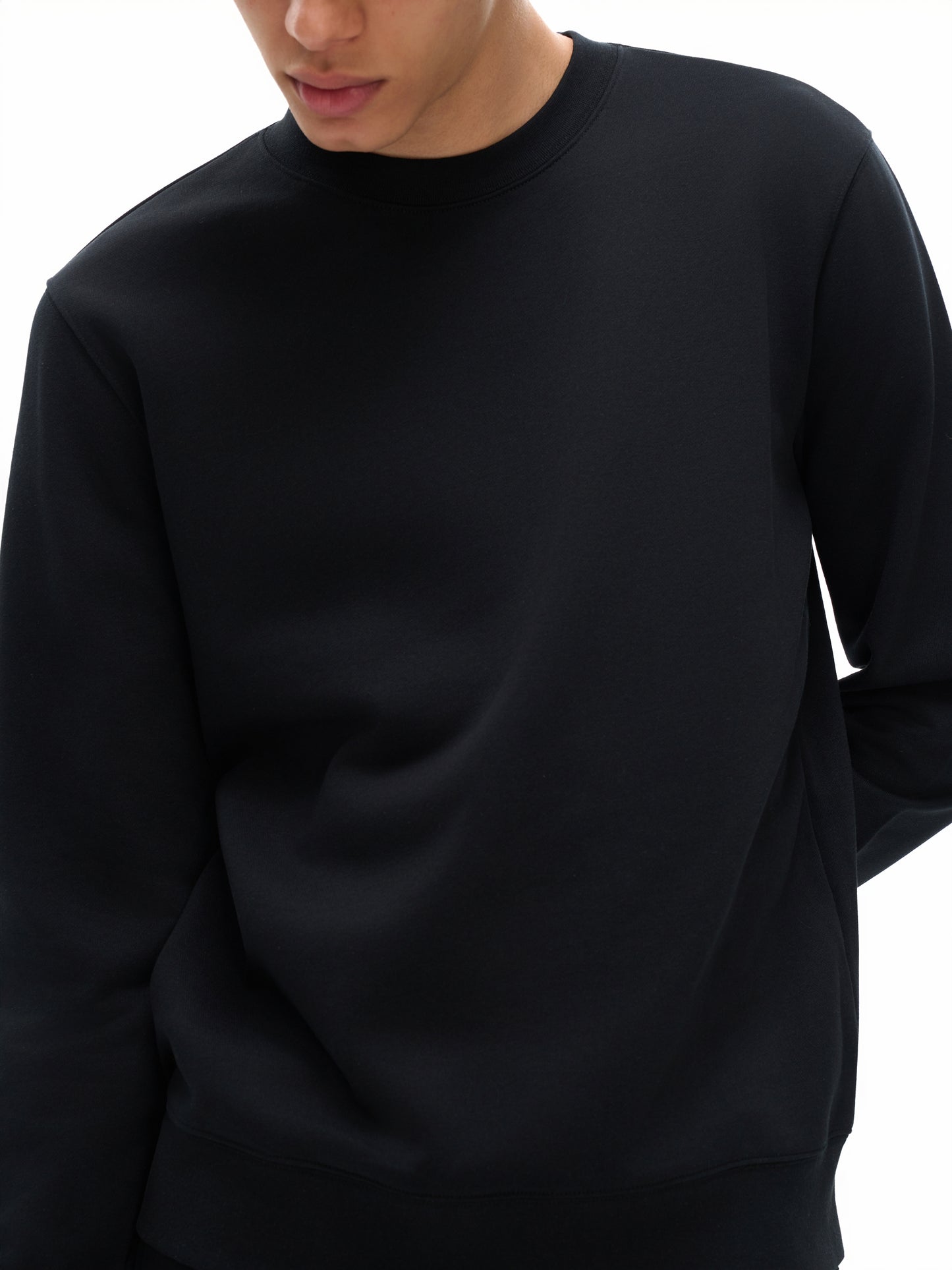 essential heavyweight crewneck  sweatshirt