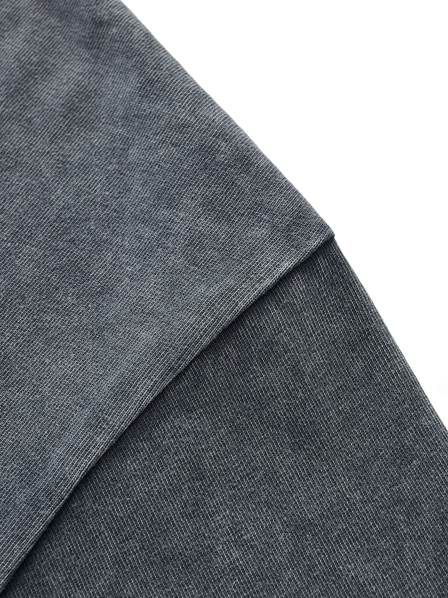 acid wash raw-hem boxy t-shirt