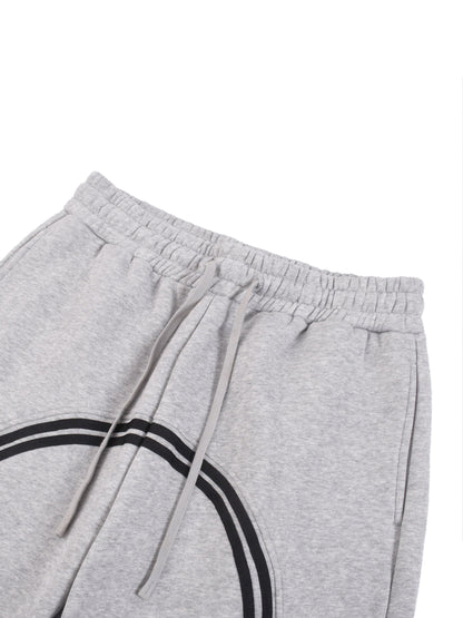 Sun Fade Contrast Tape Fleece Jogged Joggers