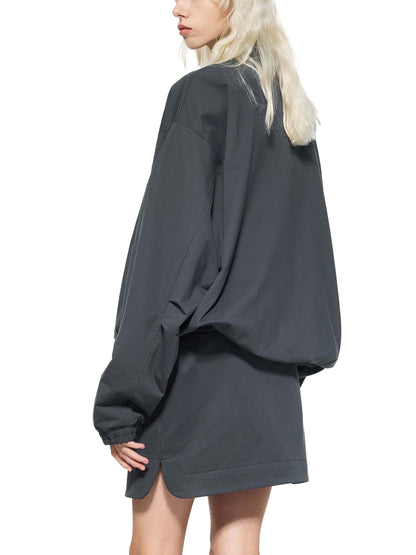 Stand Collar Bomber Jacket