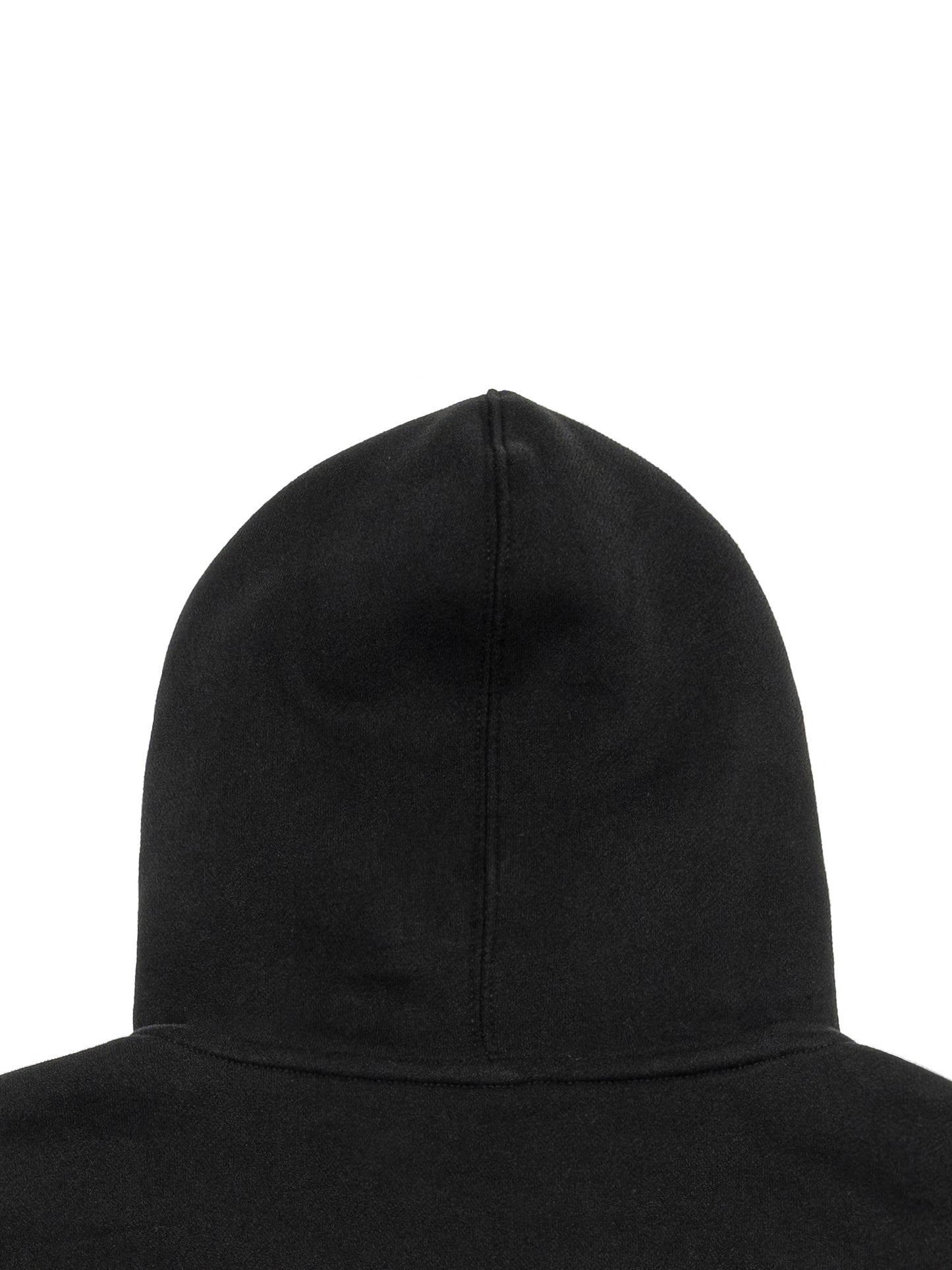 fleece zip-up boxy hoodie