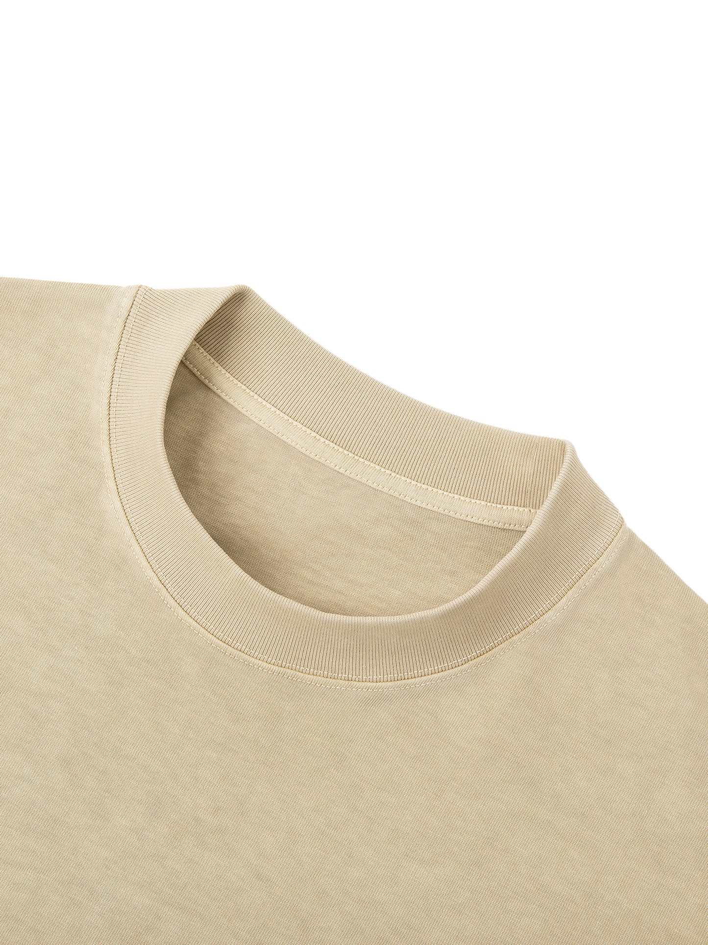 vintage wash drop shoulder t-shirt