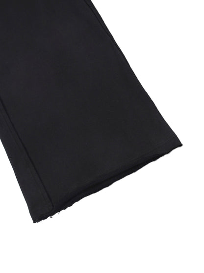 Acid Washed Raw Edge Sweatpants