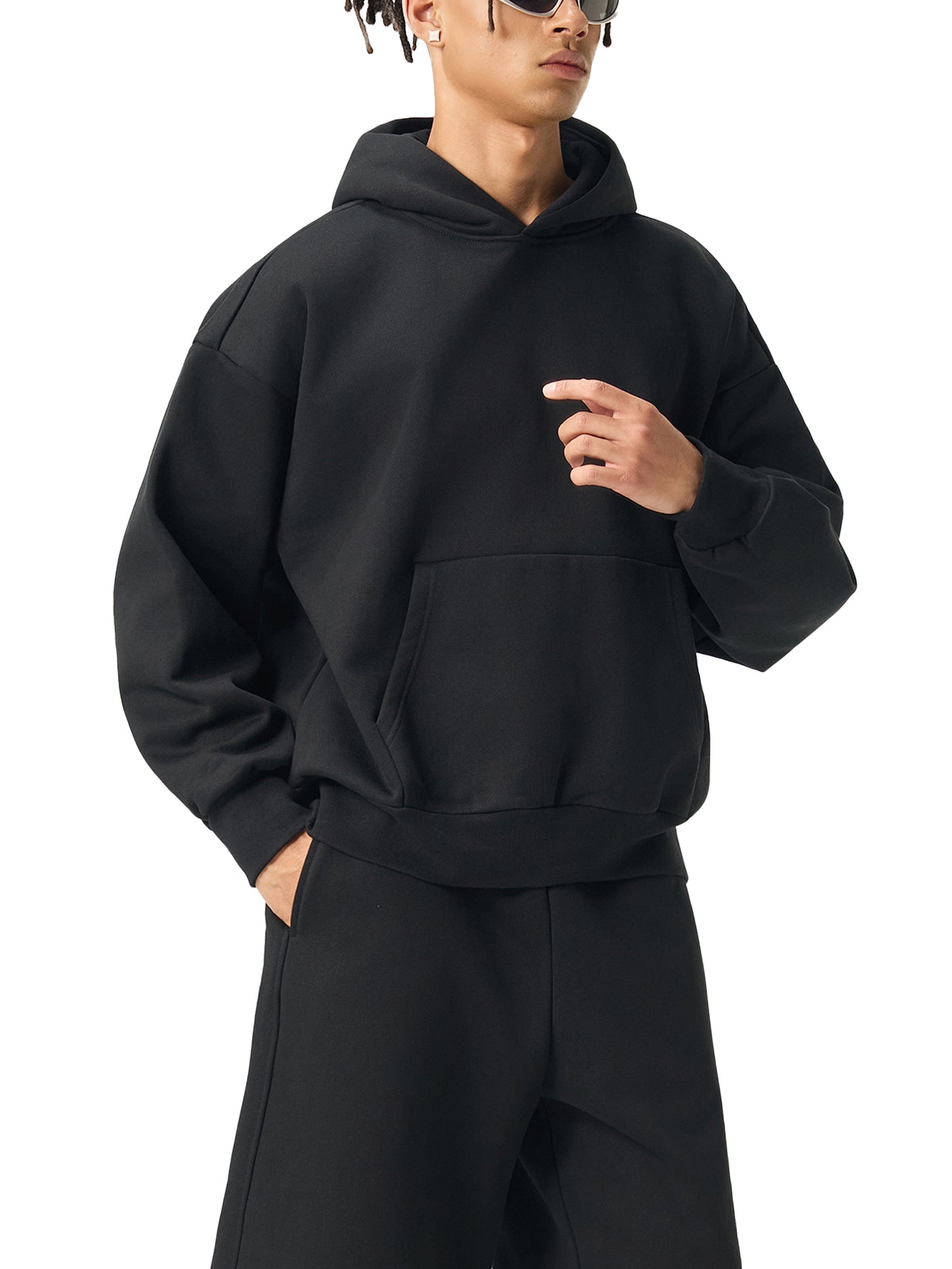 essential heavyweight fleece hoodie