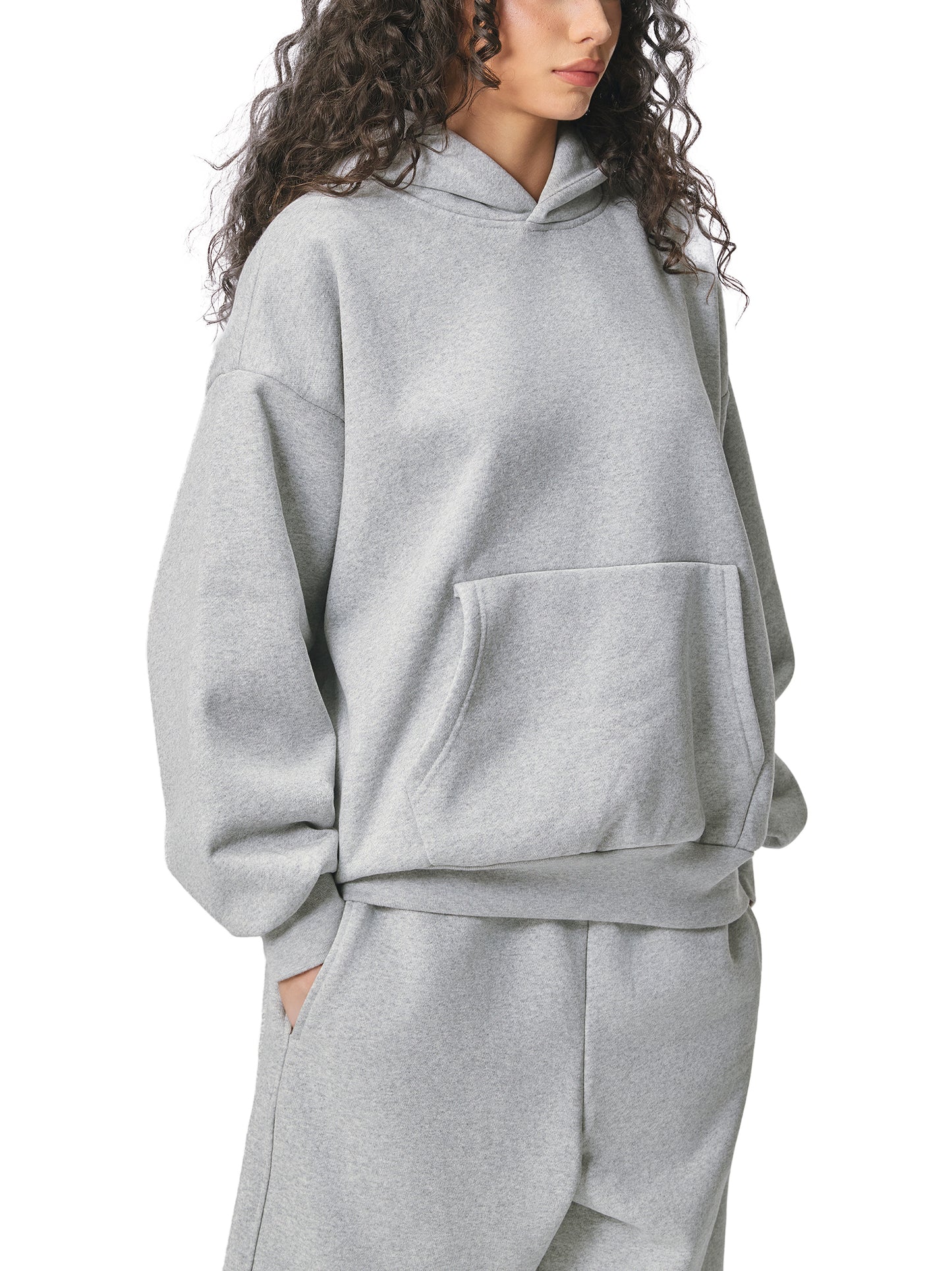 essential heavyweight fleece hoodie