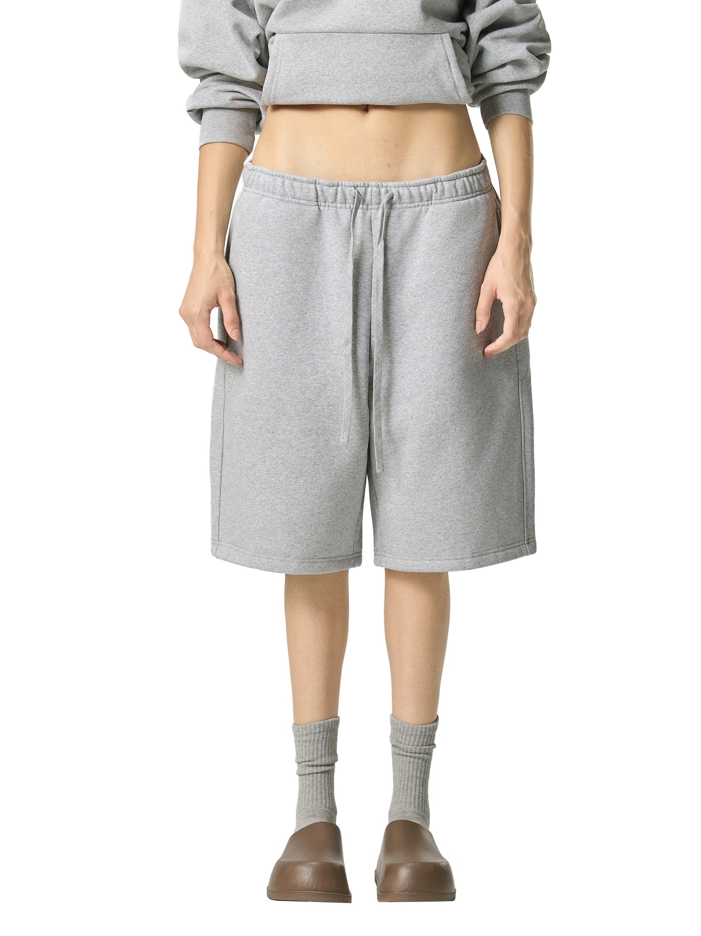 essential heavyweight fleece shorts