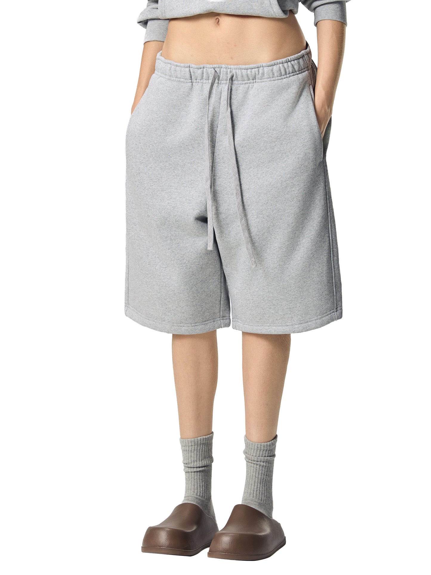 essential heavyweight fleece shorts