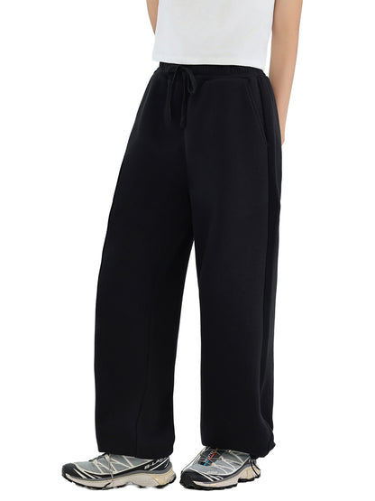 Essential Drawstring Straight-Leg Joggers