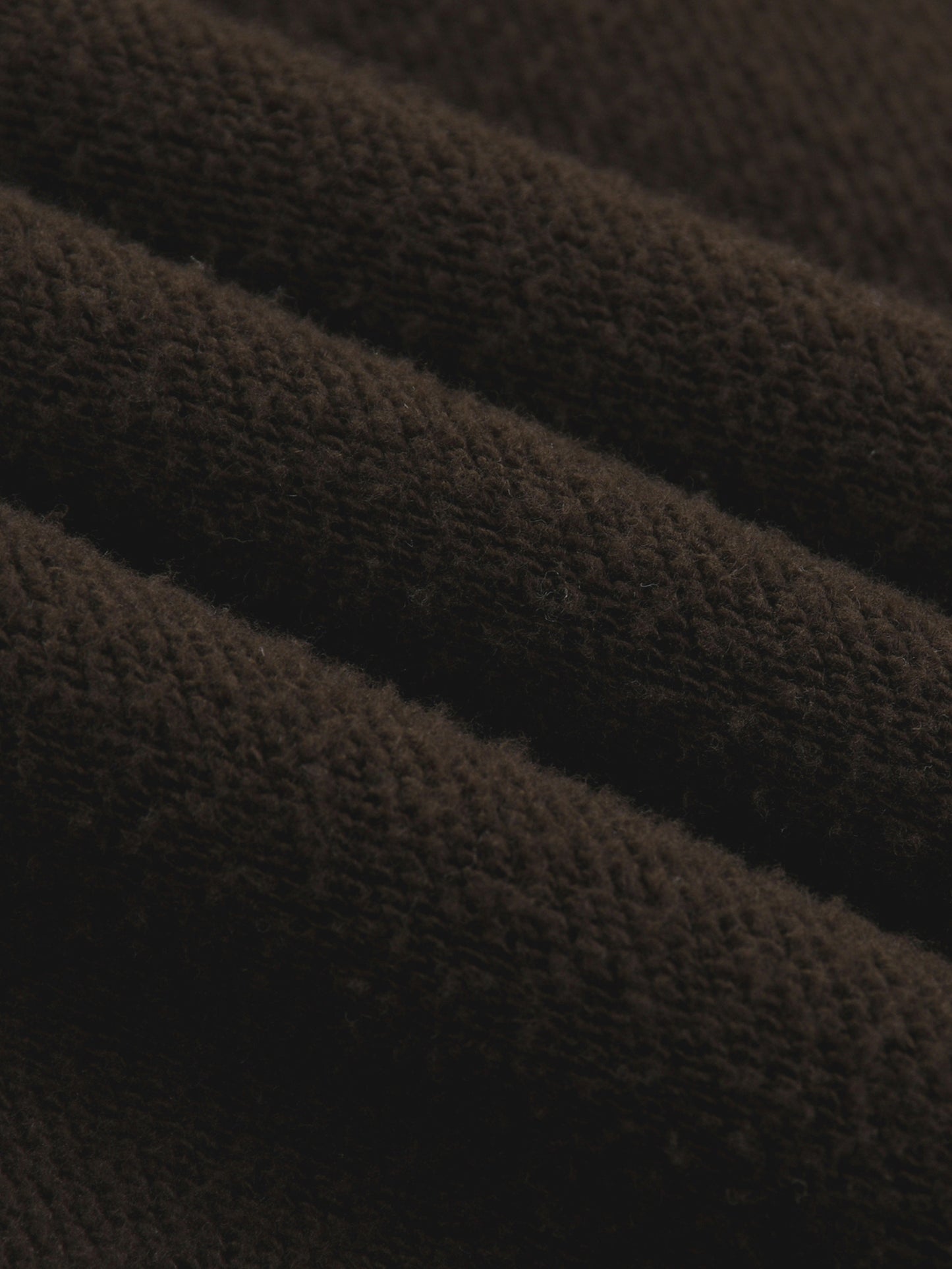 sun fade raw edge quarter-zip sweatshirt