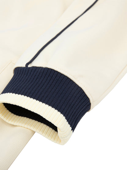 Colour Block Raglan Sleeve Zip Track Jacket