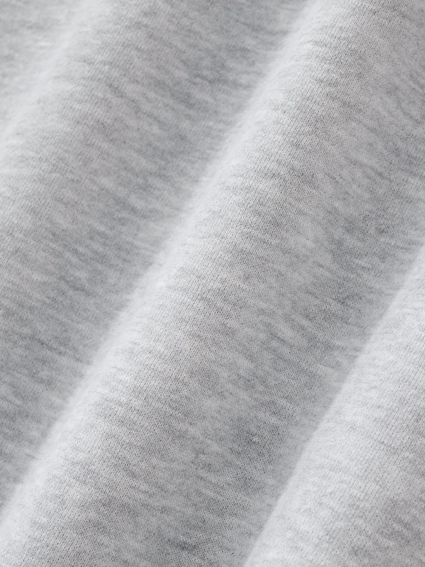 contrast-stitched boxy fleece hoodie