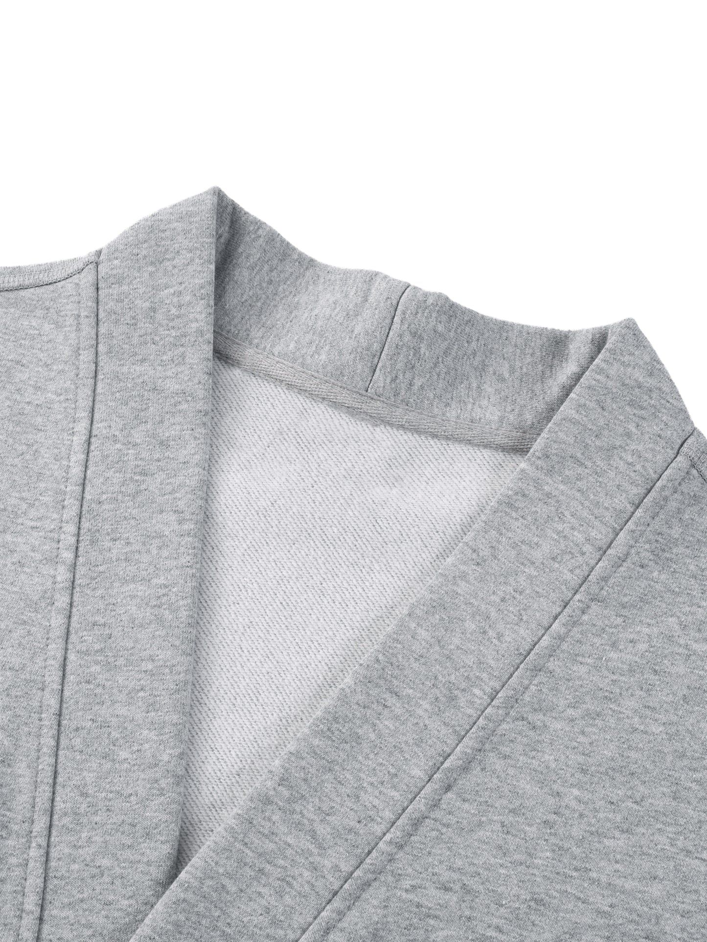 essential heavyweight sweat cardigan