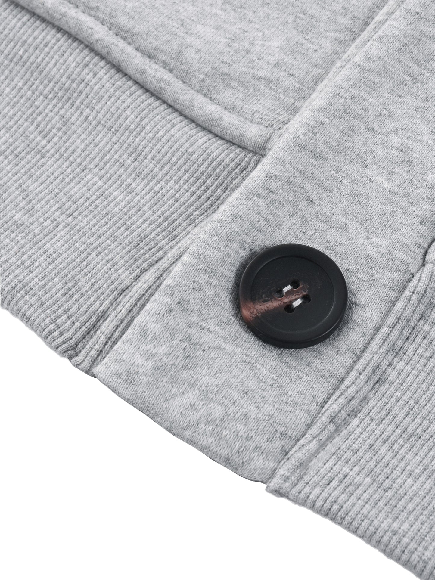 essential heavyweight sweat cardigan