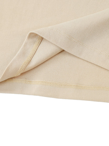 Essential Mock Neck Long Sleeve T-Shirt