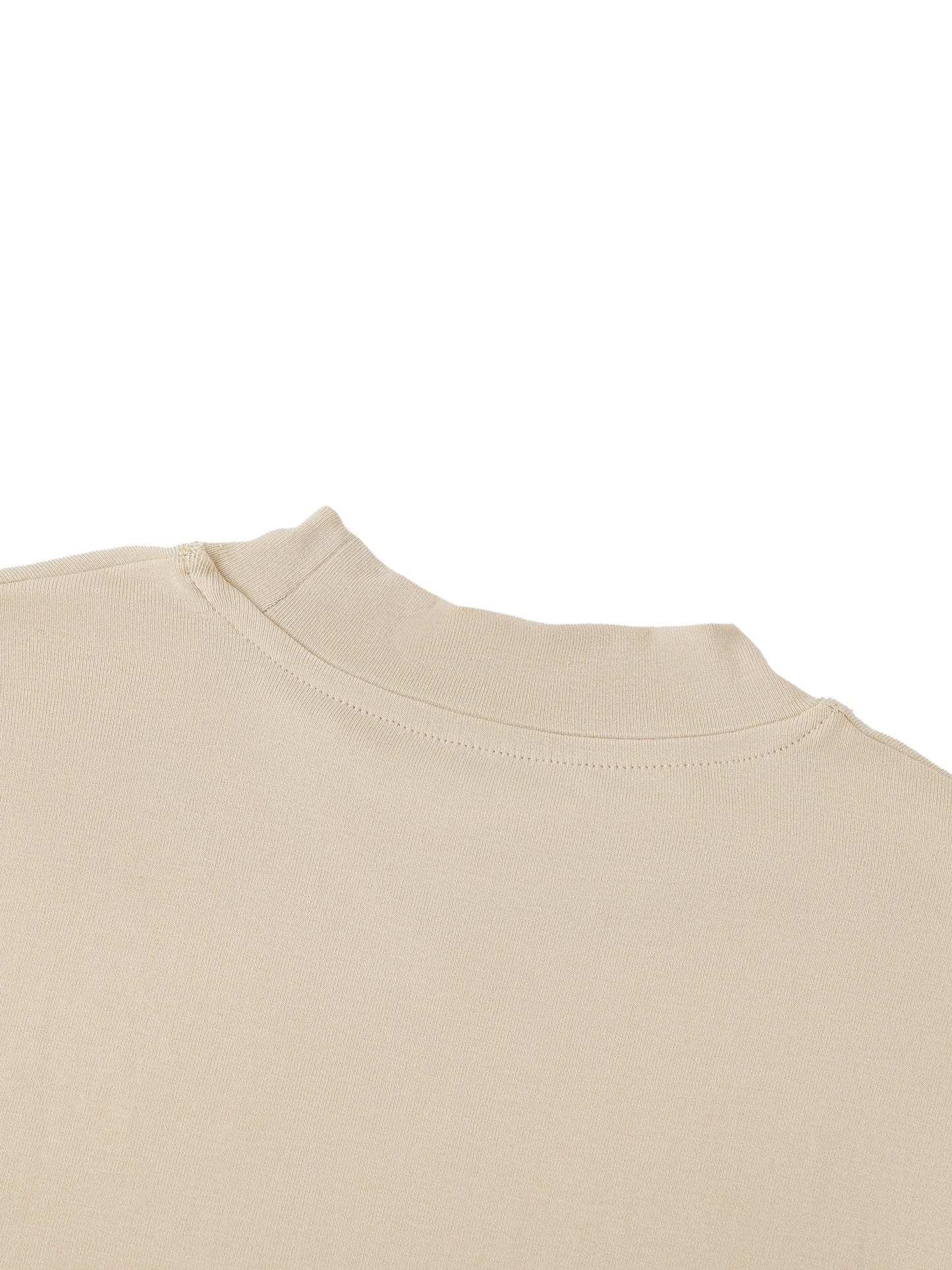 essential mock neck long sleeve t-shirt