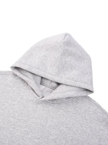 Essential Oversized Boxy Fit Fleece Hoodie