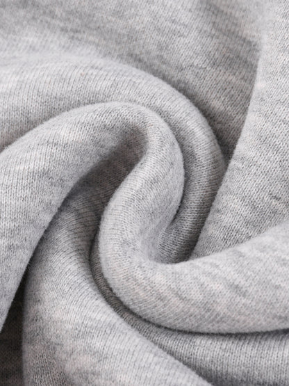 Essential Oversized Boxy Fit Fleece Hoodie