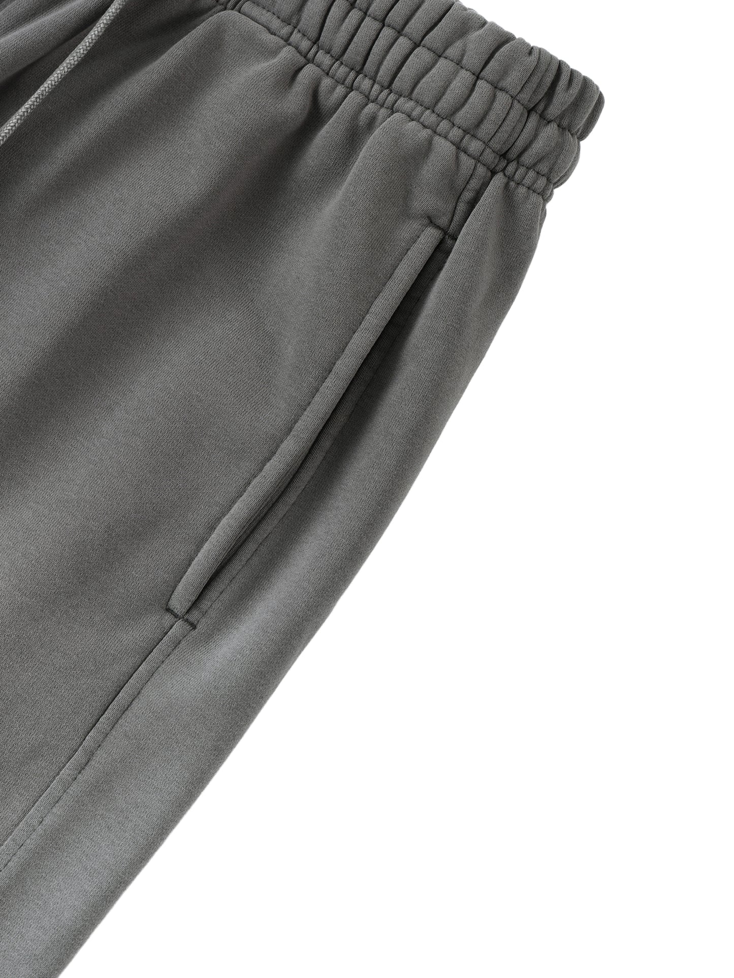 vintage washed gradient straight-leg joggers