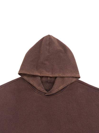 Vintage Washed Gradient Fleece Hoodie