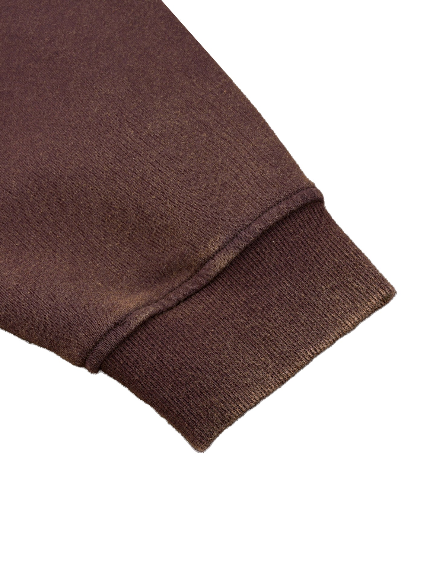 vintage washed gradient fleece hoodie