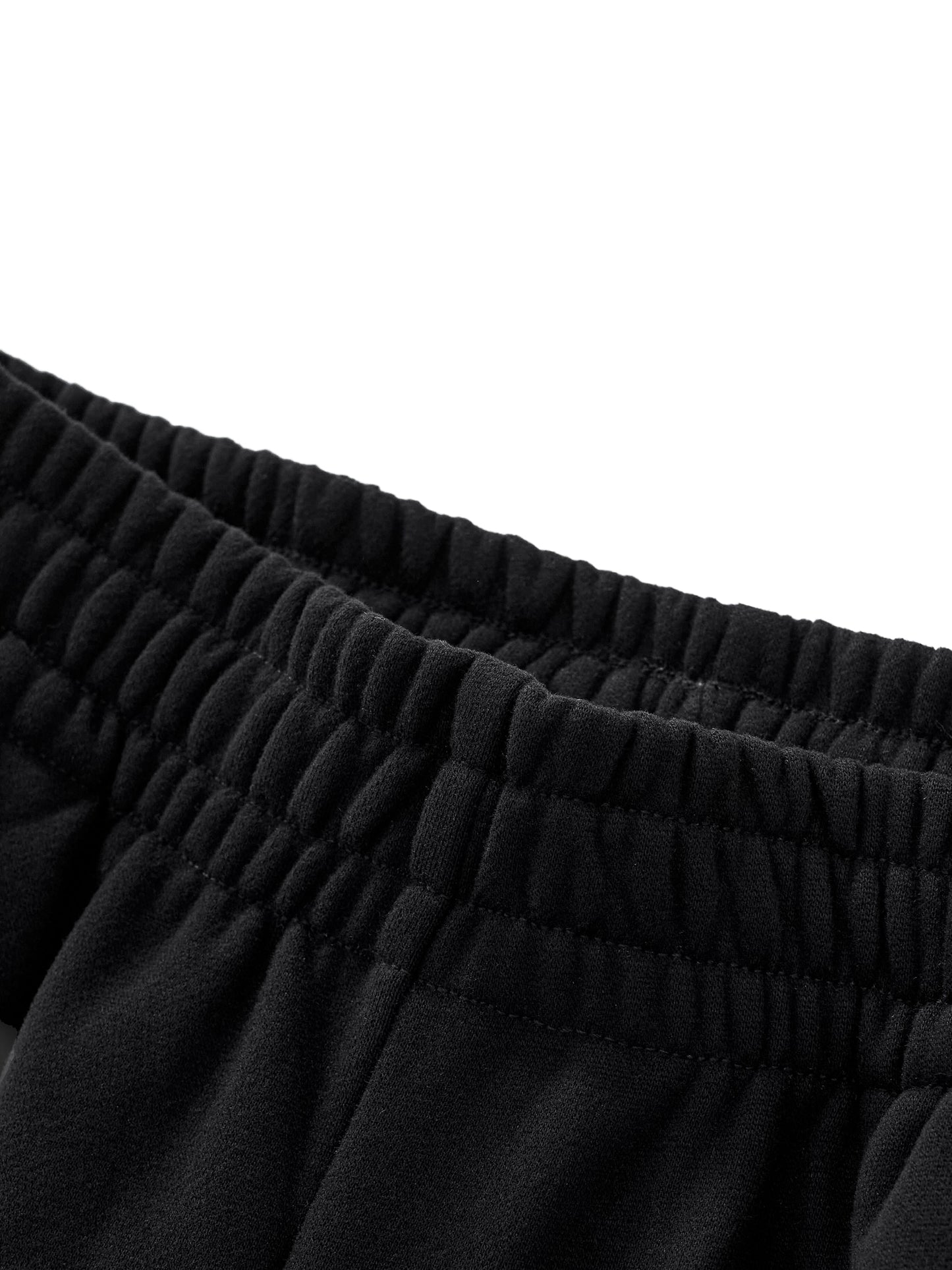 side stripe straight-leg joggers