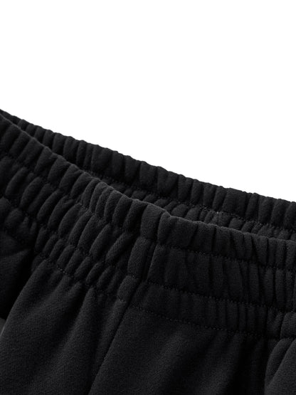 Side Stripe Straight-Leg Joggers