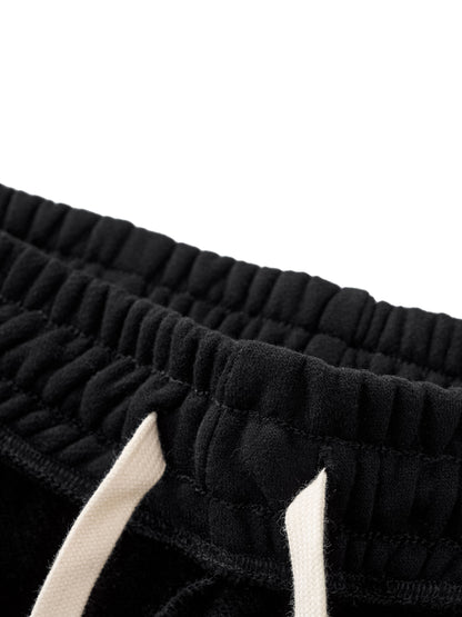 Side Stripe Straight-Leg Joggers