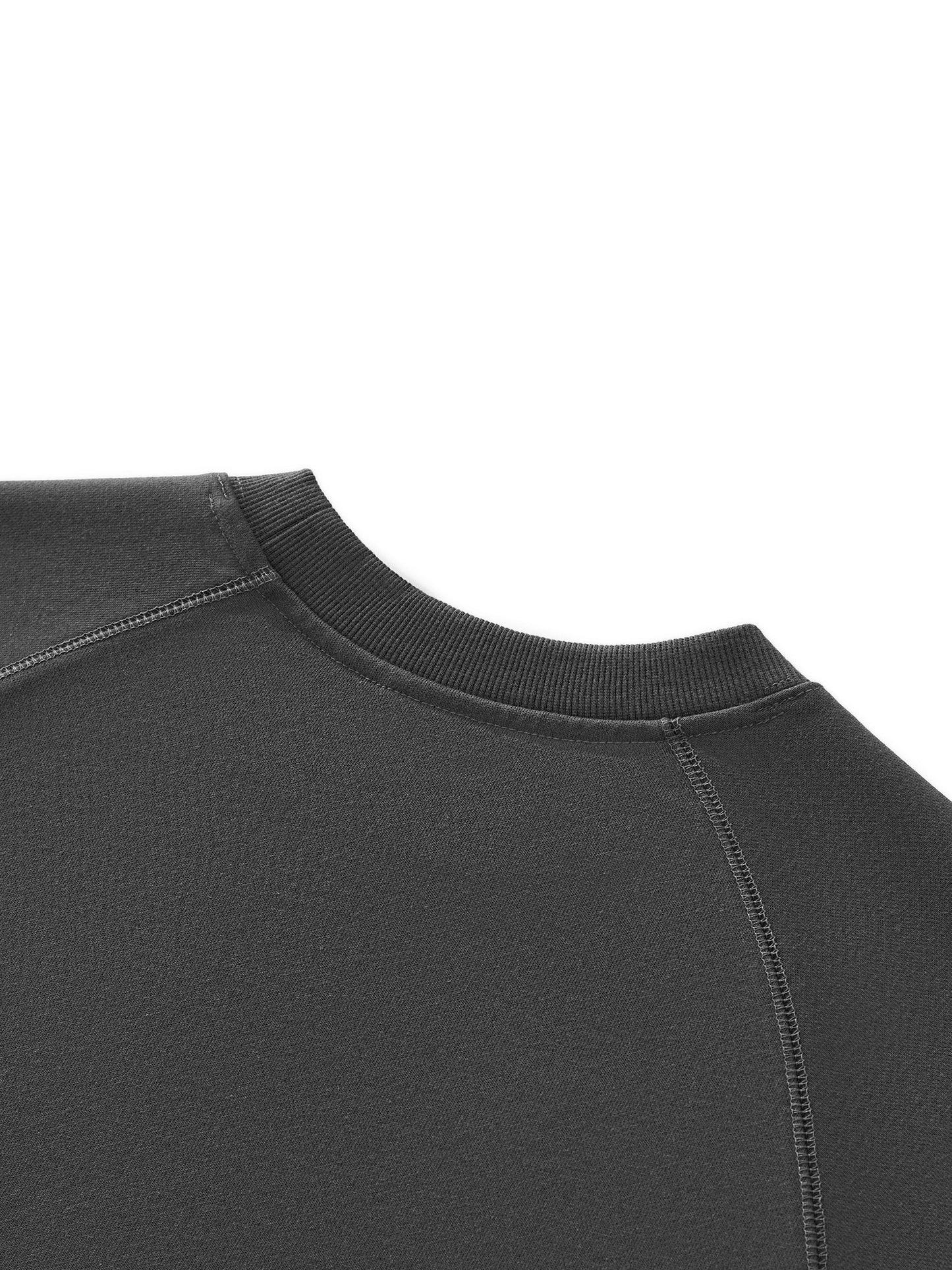 essential heavyweight dolman sleeve boxy sweatshirt