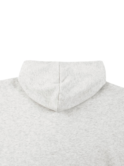 Boxy Gather-Hem Hoodie