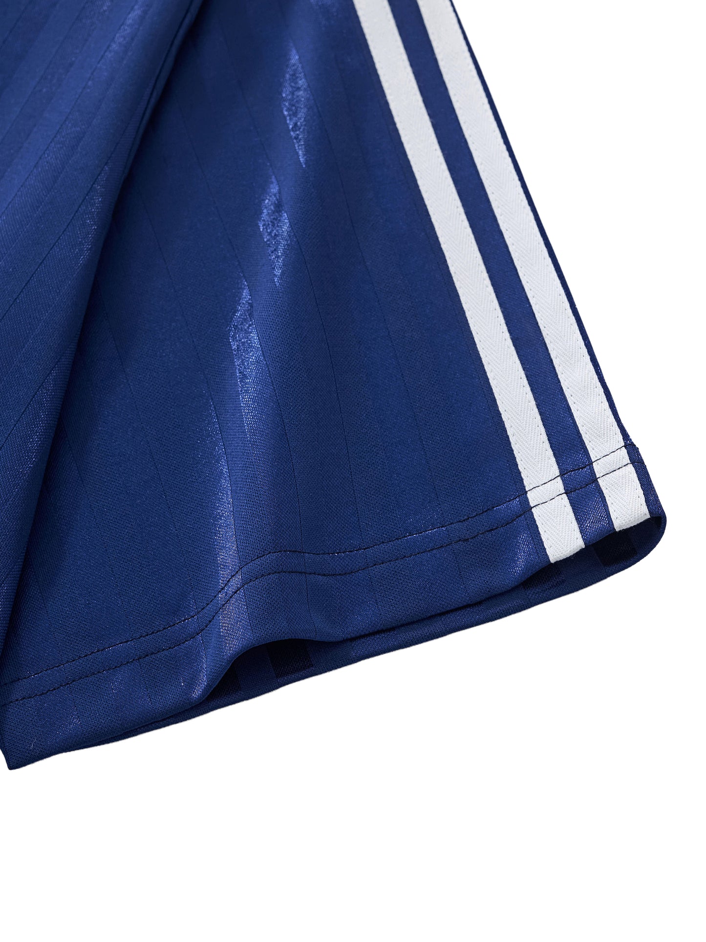 contrast collar striped football jersey