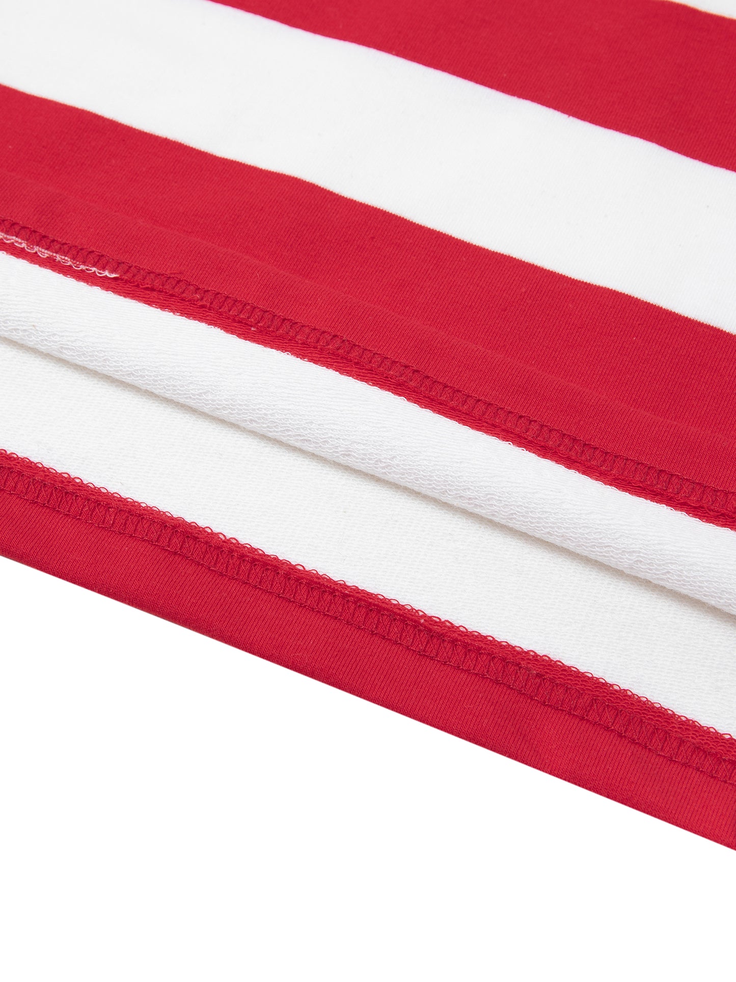 colour block stripe polo shirt