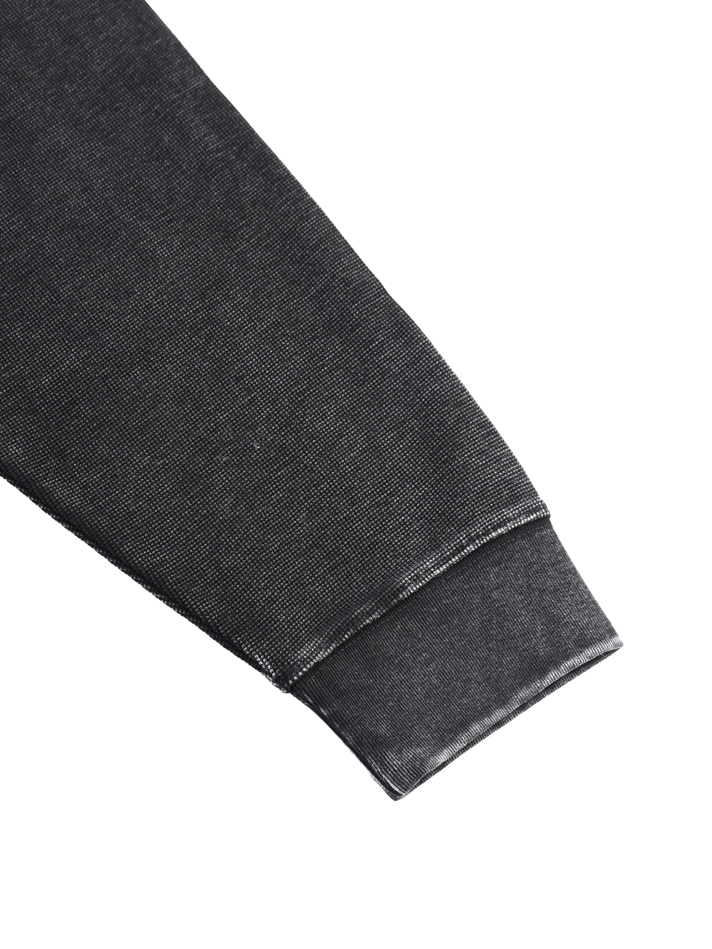 mineral wash waffle oversized t-shirt