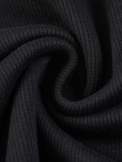 Mineral Wash Waffle Oversized T-Shirt