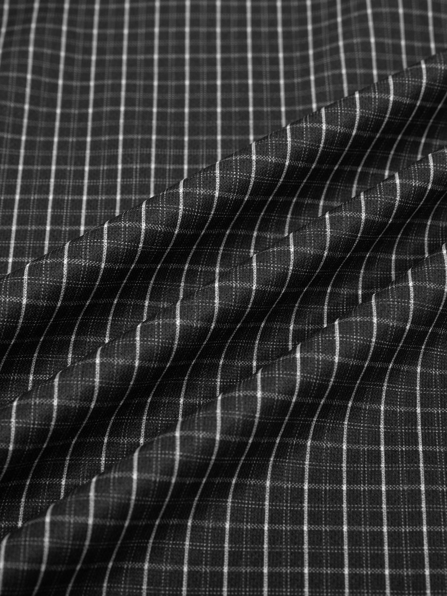 contrast plaid boxy zip hoodie